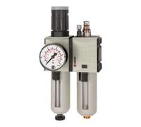 RIEGLER 139546-FU 603-1 Unité d'entretien 2 pièces « FUTURA », PC, BG 2, G 3/8, 0,1-1 bar, HA, 1 pièce