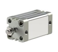 RIEGLER 155638-15.DMA.32055 Cylindre compact, double action, AG K-Ø32, Hub55, G1/8, ISO21287, 1 pièce
