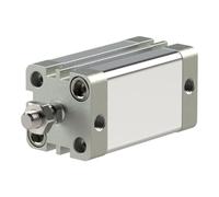 RIEGLER 155682-15.DMA.50035 Cylindre compact, double action, AG K-Ø50, Hub35, G1/8, ISO21287, 1 pièce