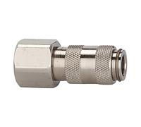 RIEGLER 156206-243.08/3-ES-E Raccord à dégagement rapide NW 2,7, acier inoxydable 1.4305, M5 IG, 1 pièce