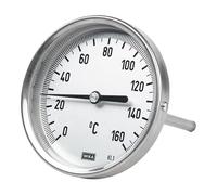 Riegler - Affichage de thermomètre bimetálico varie de 0 °c à 200 °c tauchschaftl. en mm 63