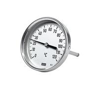 Riegler - Affichage de thermomètre bimetálico varie de 0 °c à 200 °c tauchschaftl. en mm L 1... (0) (1) 1 (/1) (/0) (1) 5 (/1)