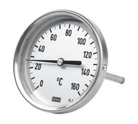 Riegler - bimetálica Thermomètre G1/2 Nouveau Caisse d'acier inoxydable de 160 mm contrecarrer une