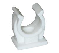 RIEGLER Collier de serrage RIEGLER PP pour tube diamètre extérieur 22 mm blanc Temp. max. 90 °C Quantité:1