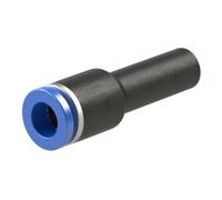 RIEGLER Connecteur droit avec embout enfichable. rouge. Tuyau série bleu-D 8 Rouge-D 10 Quantité:1