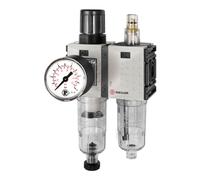 RIEGLER FUTURA-mini 142459-FUM 601-10 WE Lot de 2 pièces PC-B Standard Mano G 1/4 0,5-10 HA