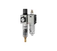 RIEGLER FUTURA-mini 142469-FUM 611-4-KM WE Lot de 2 manettes compactes G 1/4 0,1-4 VA