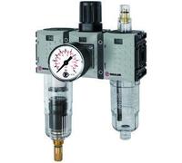 RIEGLER FUTURA-mini 142484-FUM 633-4 WE Lot de 3 pièces PC-B Standard Mano G 1/4 0,1-4 VA
