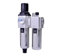 RIEGLER GACL 11 "GA" Unité de maintenance 2 pièces BG 300, G1/4, 1,5-9 Bar, VA