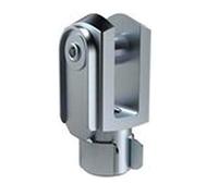 RIEGLER GAKAP2M20X15 AP2 ISO 8140 Tête de fourche pour cylindre Alésage 20 mm Filetage de tige de piston M20 x 1,5