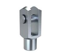 RIEGLER GAKAP2M42X2 AP2 ISO 8140 Tête de fourche pour cylindre alésage 40 mm M42 x 2 filetage tige de piston