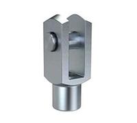RIEGLER GAKAP2M48X2 AP2 ISO 8140 Tête de fourche pour cylindre Alésage 50 mm M48 x 2 Filetage tige de piston