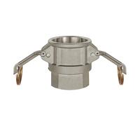 RIEGLER Kamlok 108047-1114.212 Boîte de jonction rapide avec IG, type D, aluminium, G 2 1/2, 1 pièce