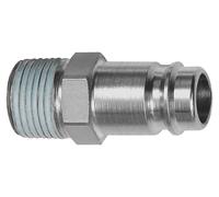 Riegler Mamelon à emboîter acier trempé / nickelé. Prise mâle DN 10 AG 13,16 mm - 107457
