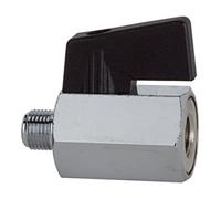 RIEGLER Mini robinet à boisseau 16,66 mm filetage int./ext. RIEGLER Quantité:1