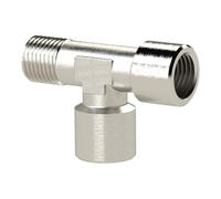 RIEGLER N 254.71 NAMUR Plaque adaptateur pour valves inclinées G 1/2 - G 2