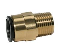 RIEGLER Raccord à visser Riegler en laiton 1/2 BSPT pour tube diamètre extérieur 15 mm Quantité:1