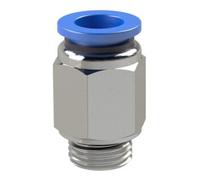 RIEGLER Raccord enfichable droit Série bleue G 1/4 a. Diamètre du tuyau 6 mm RIEGLER Quantité:1