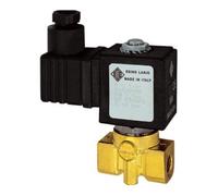 RIEGLER Riegler 2/2-MV, MS, NO, direct, 24V CC, 8W, FKM, G1/8, PN0-14bar Quantité:1