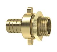 RIEGLER Riegler 3/3 Tube de pied, G 1/2 mâle x 13, écrou 3/4", plat, léger, MS Quantité:1