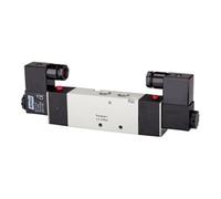 RIEGLER Riegler 5/3 voie électropneumatique »4V« milieu fermé G 1/4, 24VDC, 950 l/min Quantité:1