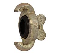 RIEGLER Riegler Accouplement aveugle, fonte malléable zinguée et passivée jaune Quantité:1