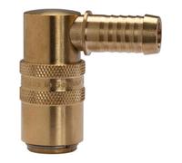 RIEGLER Riegler Accouplement de régulation DN 9, tenon 13 mm, vanne d'arrêt, embout 90° Quantité:1