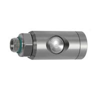 RIEGLER Riegler Accouplement de sécurité à bouton-poussoir NW 7,4, pivotant, ES, G 1/2 AG Quantité:1