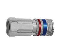 RIEGLER Riegler Accouplement de sécurité NW 7,6, acier/laiton zingué, G 3/8 IG Quantité:1