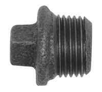 RIEGLER Riegler Bouchon 290, avec rebord, R 1 1/2 a. Fonte malléable noire Quantité:1