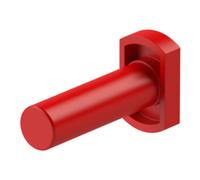 RIEGLER Riegler Bouchon de fermeture POM, embout 4 mm, couleur rouge Quantité:1