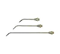 RIEGLER Riegler Buse de rallonge, alésage 3,0 mm, MS nickelé, 250 mm long courbé Quantité:1
