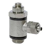 RIEGLER Riegler Clapet anti-retour à étranglement, pression d'air neuf, raccord rapide M5, 6/4 Quantité:1