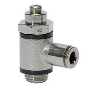 RIEGLER Riegler Clapet anti-retour à étranglement, raccord alimentation d'air G1/4, clé 10 Quantité:1