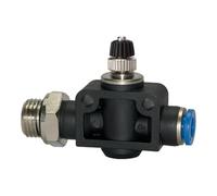 RIEGLER Riegler Clapet anti-retour à étranglement « Série Bleue », droit, G 1/4 a. G-S Ø 8 mm Quantité:1