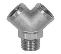 RIEGLER Riegler Collecteur, 2 voies, R 1/2 AG, sorties 2 x G 1/2 IG, laiton verni Quantité:1
