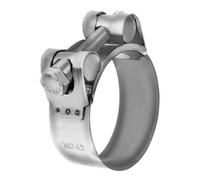 RIEGLER Riegler Collier à rotule, acier inoxydable 1.4301 (W4), 68 - 73 mm, 24 mm Quantité:1
