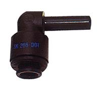 RIEGLER Riegler Connecteur d'angle encastré POM, embout 18 mm, Ø ext. tuyau 18 Quantité:1