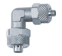 RIEGLER Riegler Connecteur d'angle réduit, pour tuyau 8/6 - 6/4 mm, SW 10, MS zingué Quantité:1