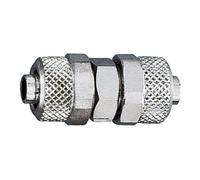 RIEGLER Riegler Connecteur droit, pour tuyau 5/3 mm, SW 8, laiton nickelé Quantité:1