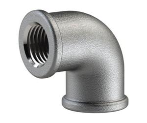 RIEGLER Riegler Coude 90°, 90°, F/F, Rp 2 1/2, fonte malléable noire galvanisée à chaud Quantité:1
