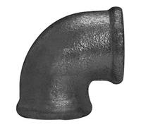 RIEGLER Riegler Coude 90, 90°, Rp 2 1/2 i., Rp 2 1/2 i., fonte malléable noire Quantité:1