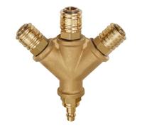 RIEGLER Riegler Distributeur, 3 raccords rapides NW7,2, embout NW7,2-7,8 G1/2 Quantité:1