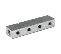 RIEGLER RIEGLER distributeur à bandes sorties d'un côté entrée 2x1/2 sortie 4x1/4 sortie 4x1/4 Quantité:1
