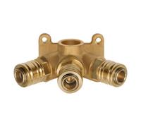 RIEGLER Riegler Distributeur pour fixation murale avec raccord rapide NW 7,2 Quantité:1