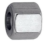 RIEGLER Riegler Écrou-contre-écrou, M16x1,5, Ø ext. tube 10 mm, acier inoxydable 1.4571 Quantité:1