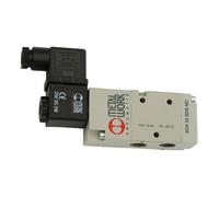 RIEGLER Riegler Electrovanne 3/2 voies, électropneumatique, monostable, G 3/8, NF, 230 V, 50 Hz Quantité:1