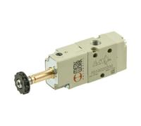 RIEGLER Riegler Electrovanne 3/2 voies, électropneumatique, monostable, G 3/8, NO Quantité:1