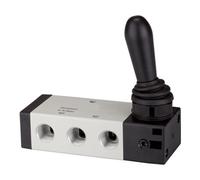 RIEGLER RIEGLER Electrovanne 5/2 Commande par levier à main 4H Verrouillage G 1/4 Quantité:1