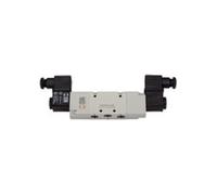 RIEGLER Riegler Electrovanne 5/2 voies, à piston différentiel, électropneumatique, bistable, G 1/2, 24 V AC Quantité:1
